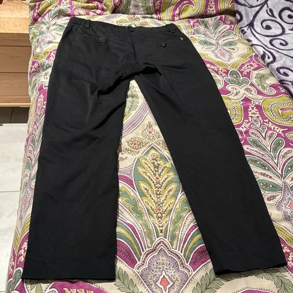 Dondup Made in Italy black slim cropped pants women’s size 27 - Picture 12 of 16